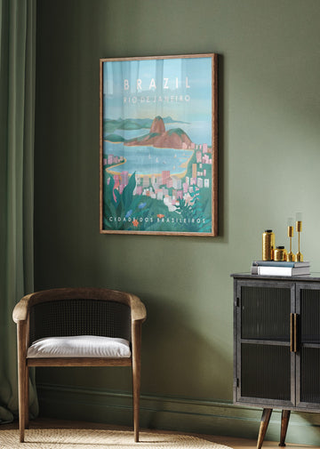 Brazil | Poster - Room Interior 2