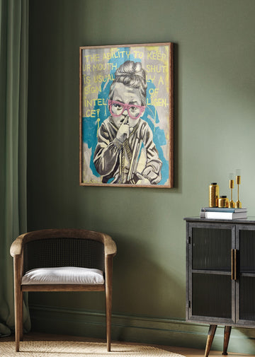 Quiet Intelligence Child | Poster - Room Interior 2