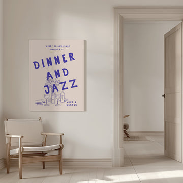 Jazz Night Feast | Canvas - Room Interior 1