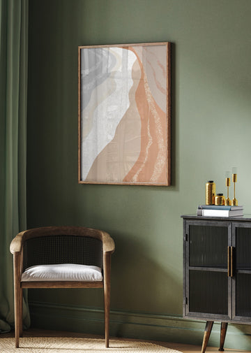 Organic Desert Waves | Poster - Room Interior 2
