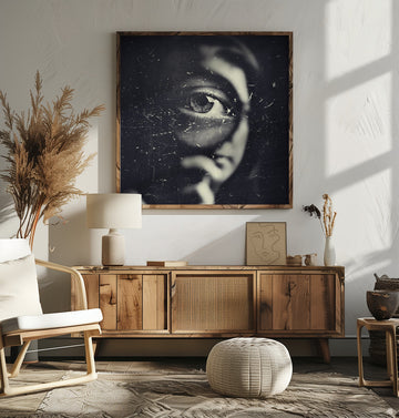 Intense Shadowed Eye | Poster - Room Interior 2