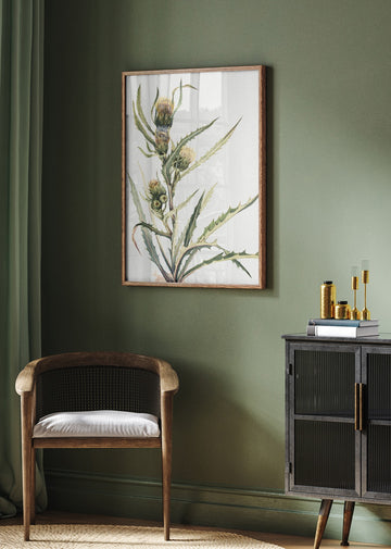 White Thistle | Poster - Room Interior 2