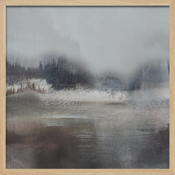 Forest Lake | Poster - Wood Frame Interior