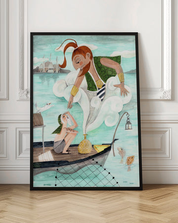 The Fisherman and the Jinni | Poster - Room Interior 1