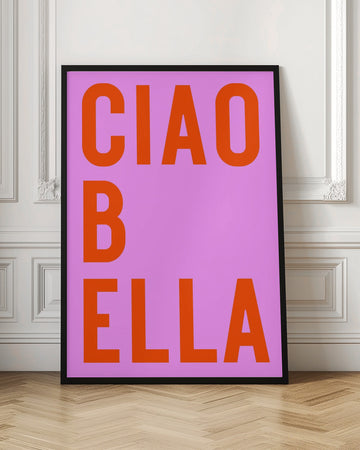 Ciao Bella Words | Poster - Room Interior 1
