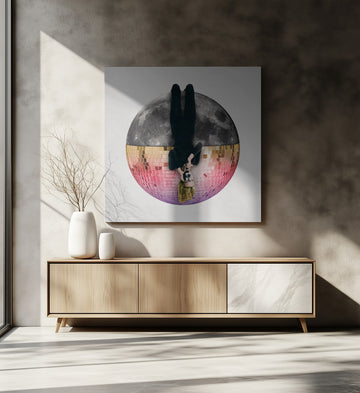 Upside Down Cosmic Disco | Canvas - Room Interior 2