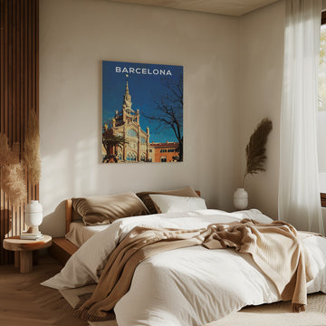 Barcelona Sant Pau Landmark | Canvas - Room Interior 2