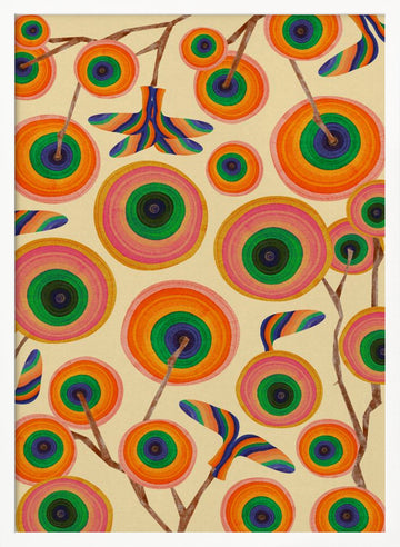 Rainfield | Poster - White Frame Interior