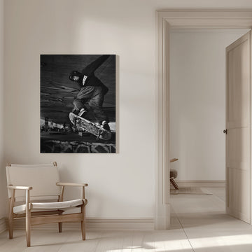 Skateboarder Urban Trick | Canvas - Room Interior 1