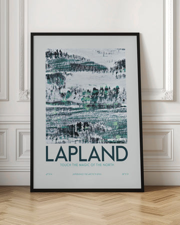 Lapland Winter Landscape | Poster - Room Interior 1