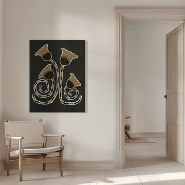Delicate Bloom 9 | Canvas - Room Interior 1