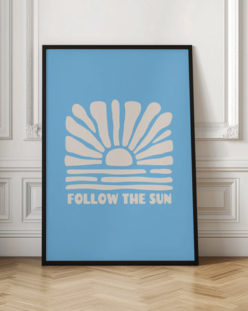 Follow The Sun Waves | Poster - Room Interior 1