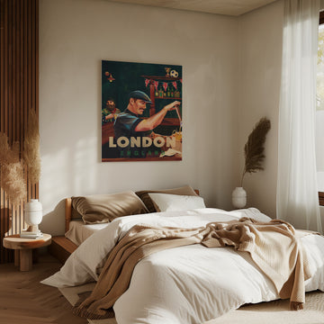 London England Pub Bartender | Canvas - Room Interior 2