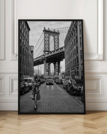 Manhattan Bridge Urban Style | Poster - Room Interior 1