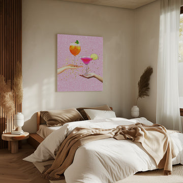 Sparkling Cheers | Canvas - Room Interior 2