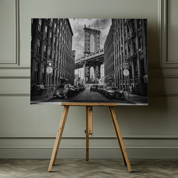 DUMBO Manhattan Bridge View | Canvas - Room Interior 1