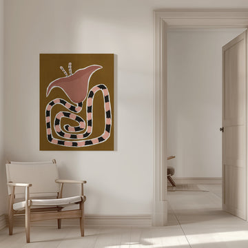 Delicate Bloom 7 | Canvas - Room Interior 1