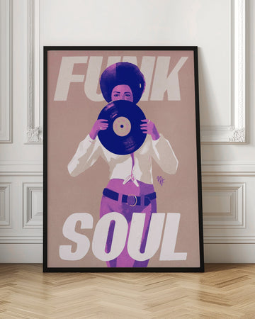 Retro Funk Soul | Poster - Room Interior 1