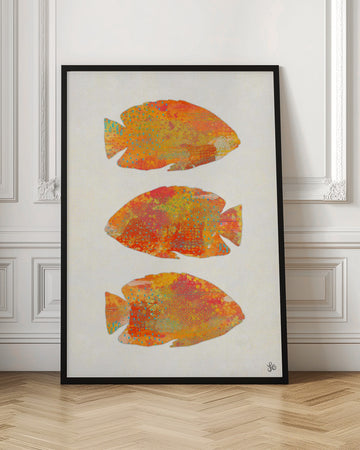 Vibrant Tropical Fish | Poster - Room Interior 1