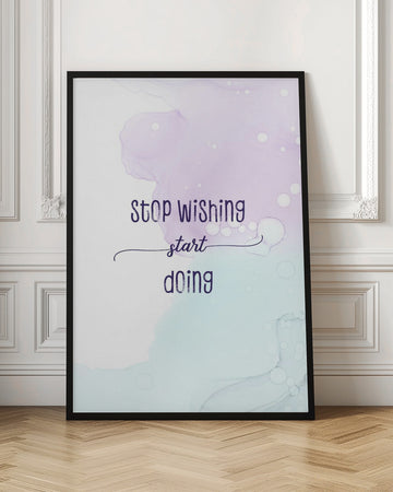 Motivational Abstract Quote | Poster - Room Interior 1