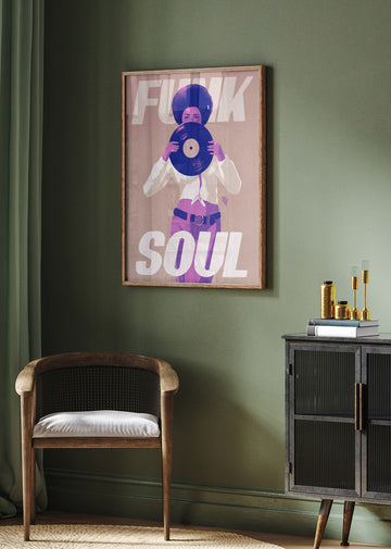 Retro Funk Soul | Poster - Room Interior 2
