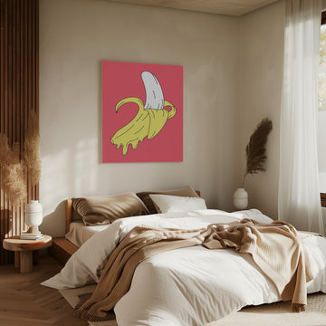 Melting Banana | Canvas - Room Interior 2