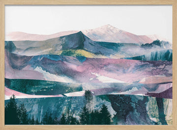 Views | Poster - Wood Frame Interior