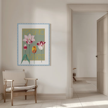 Spring Tulips Vibes | Canvas - Room Interior 1