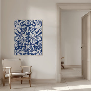 Abstract Fluid Symmetry | Canvas - Room Interior 1