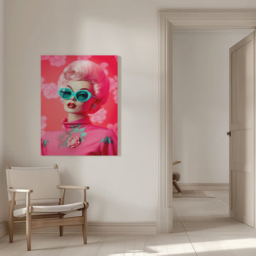 Retro Glamour Icon | Canvas - Room Interior 1