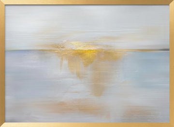 Sea Sun | Poster - Gold Frame Interior