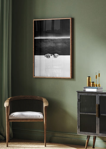 Hands Dark Horizon | Poster - Room Interior 2