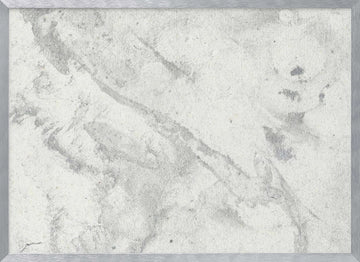Subtle Grey Wash | Poster - Silver Frame Interior