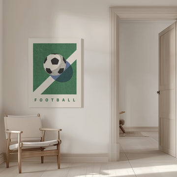 Classic Football Field | Canvas - Room Interior 1
