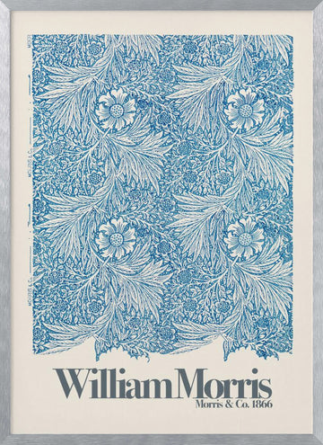 Marigold | Poster - Silver Frame Interior