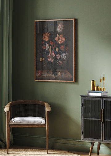 Tulips and Other Flowers In a Room | Poster - Room Interior 2