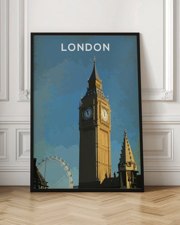 Big Ben London Eye | Poster - Room Interior 1