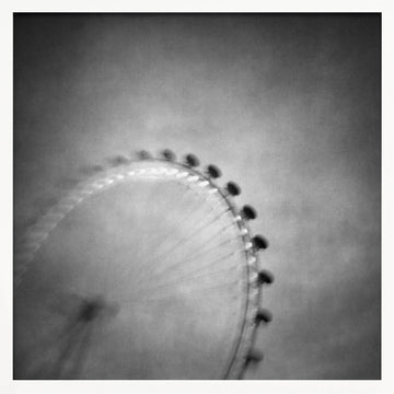 Dreamy London Eye | Poster - White Frame Interior
