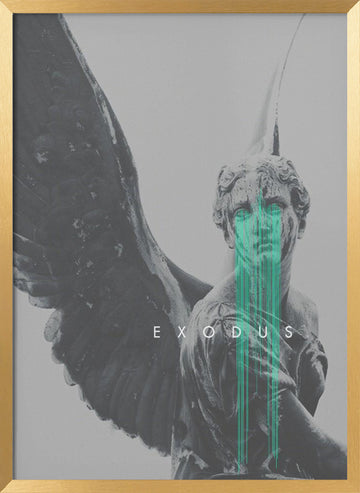 Exodus | Poster - Gold Frame Interior