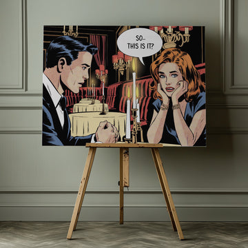 Dramatic Dinner Date | Canvas - Room Interior 1