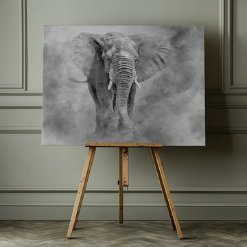 Majestic Elephant Dust | Canvas - Room Interior 1
