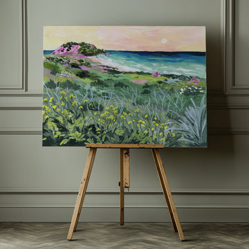 Wild Coast Sunset | Canvas - Room Interior 1