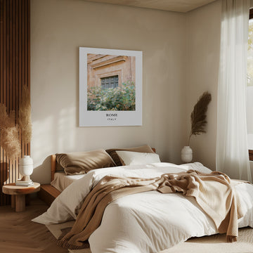 Trastevere Rome Travel poster | Canvas - Room Interior 2