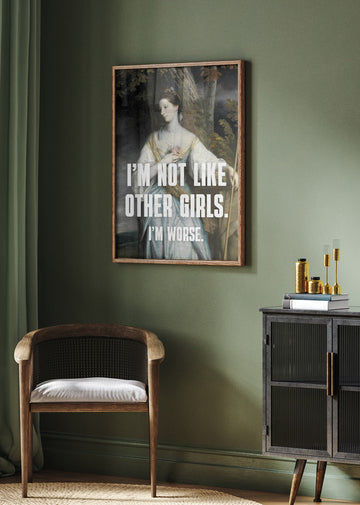 Not Like Other Girls | Poster - Room Interior 2