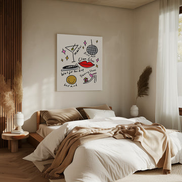 Glam Disco Fun | Canvas - Room Interior 2