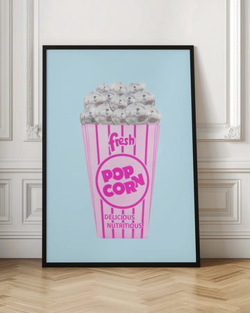 Pink Disco Popcorn | Poster - Room Interior 1