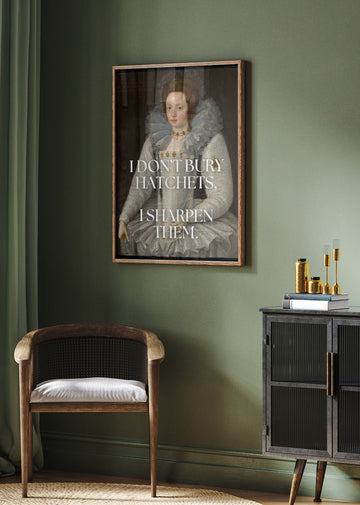 Regal Woman Quote | Poster - Room Interior 2
