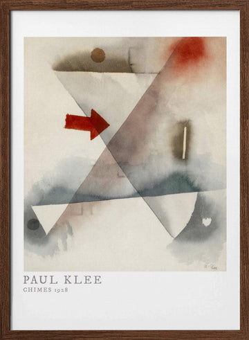 Chimes 1928 | Poster - Walnut Frame Interior