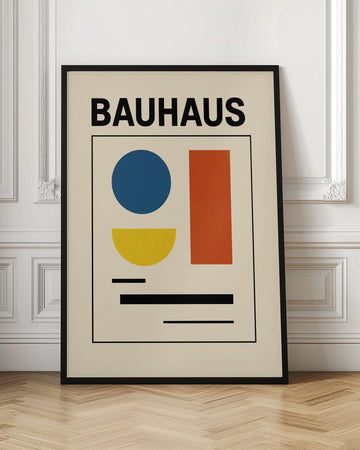Bauhaus Geometric Shapes | Poster - Room Interior 1