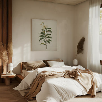Elegant Botanical Bloom | Canvas - Room Interior 2